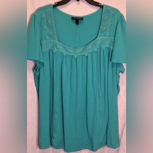 Perk It Up With A Glorious Teal Shirt!! Amazing what a little color will do 😍